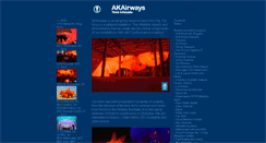 Desktop Screenshot of akairways.com